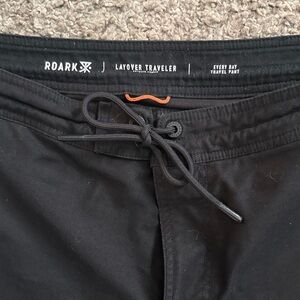 Roark Black Layover Hybrid Shorts